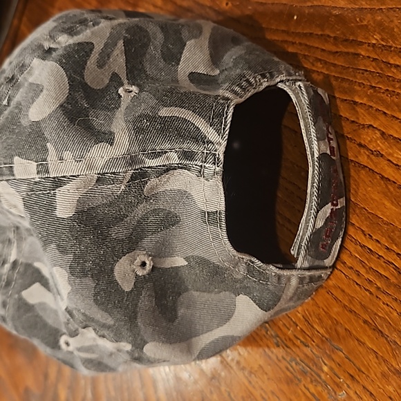 NCAA ASU Arizona State Sun Devils Embroidered Camo Hat - velcro adjustable - Picture 7 of 10